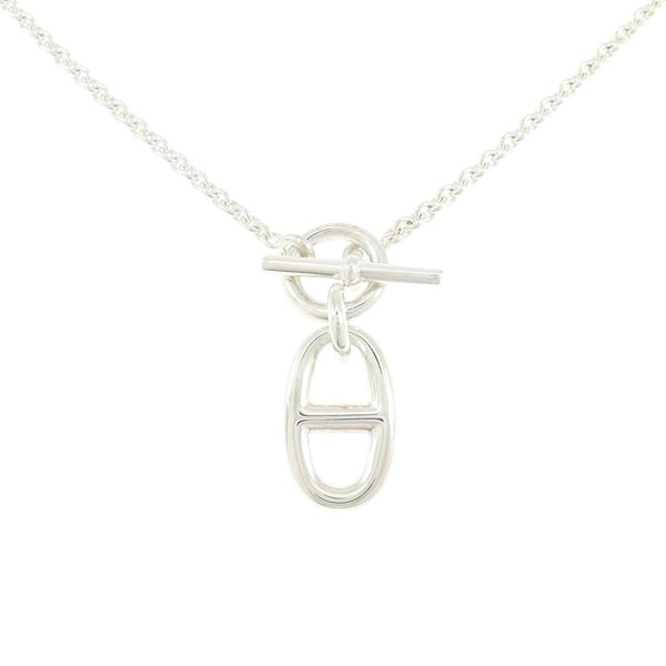 Hermes Cheval D’ancre 925 Silver Necklace