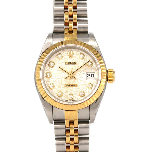 Rolex Datejust Stainless Steel Yellow Gold