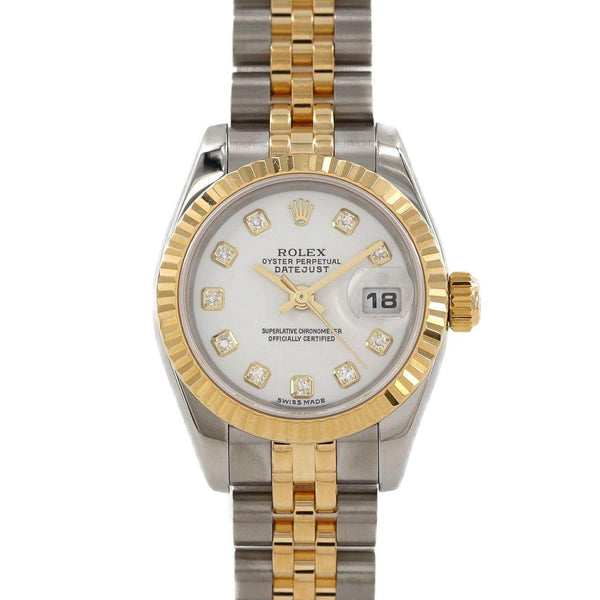 Rolex Datejust Stainless Steel Yellow Gold Automatic
