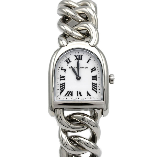 Ralph Lauren Stirrup Petit Link Stainless Steel Quartz