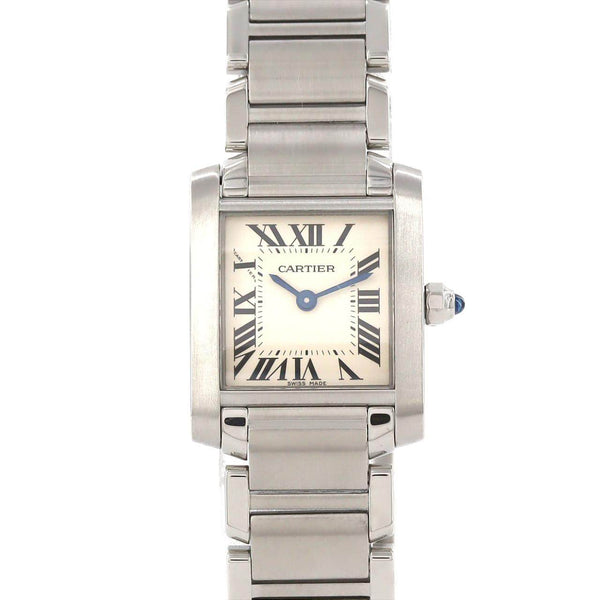 Cartier Tank Française Stainless Steel Quartz
