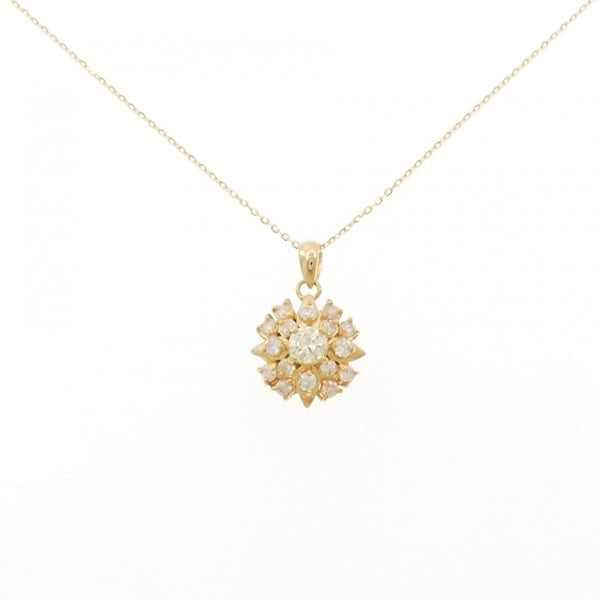 Au750 Diamond Necklace