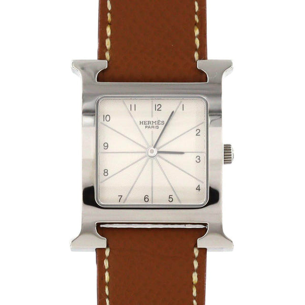 Hermes H Watch Stainless Steel Quartz Watch
