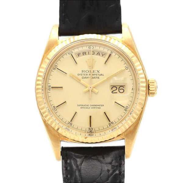Rolex Day Date Yellow Gold Automatic Watch