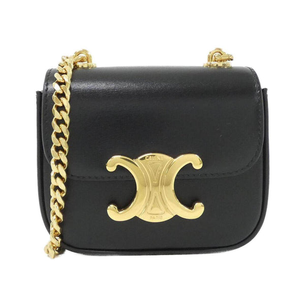 Celine Mini Chain Claude Calf Shoulder Bag