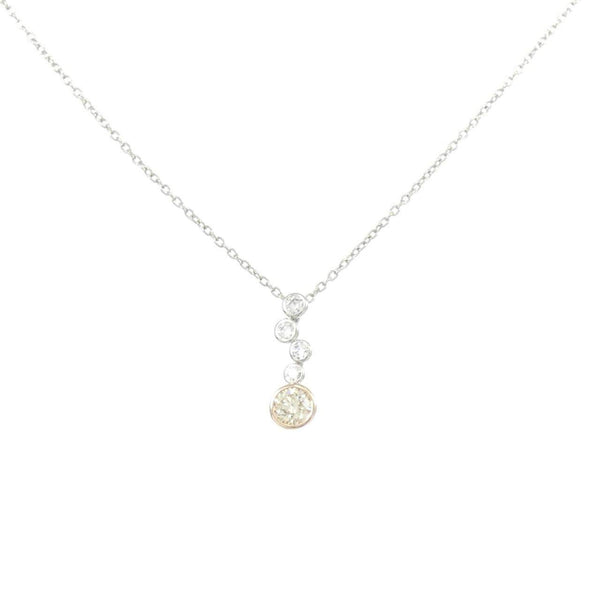 Kashikey Au750 Diamond Necklace