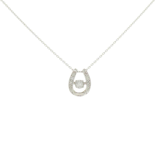 Au750 White Gold Diamond Necklace