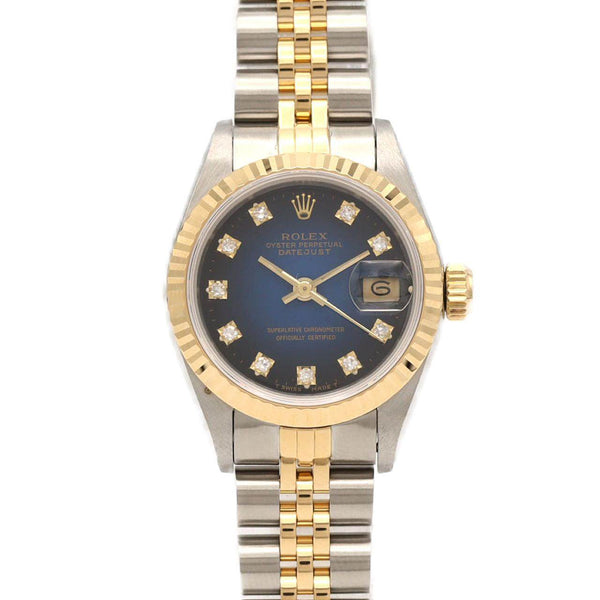 Rolex Datejust Stainless Steel Yellow Gold Watch