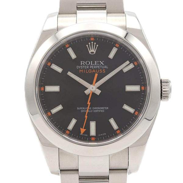 Rolex Milgauss Stainless Steel Mens Watch