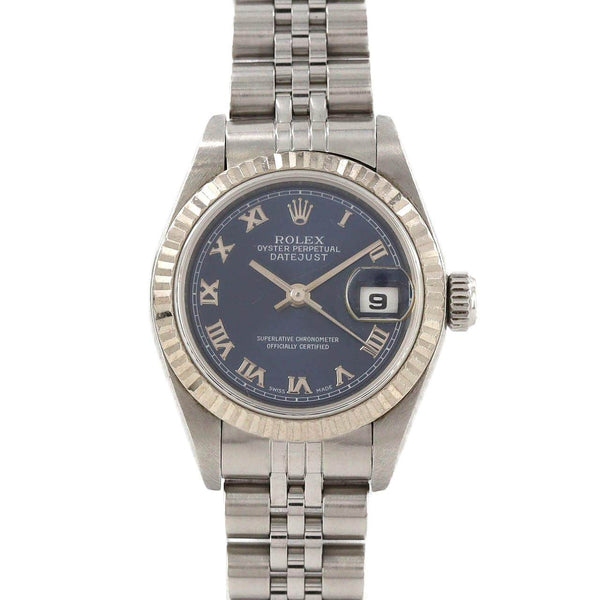 Rolex Datejust Stainless Steel White Gold Automatic