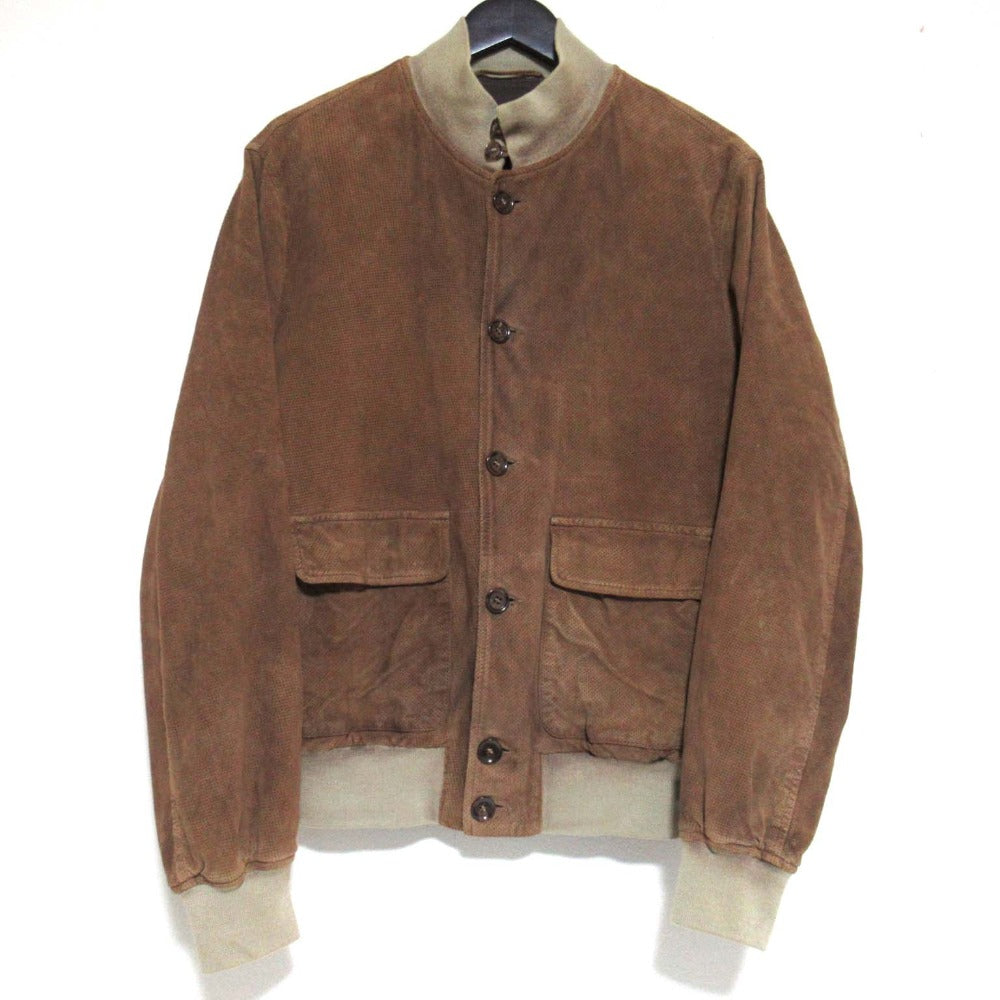 MONTEDORO Suede Leather Jacket