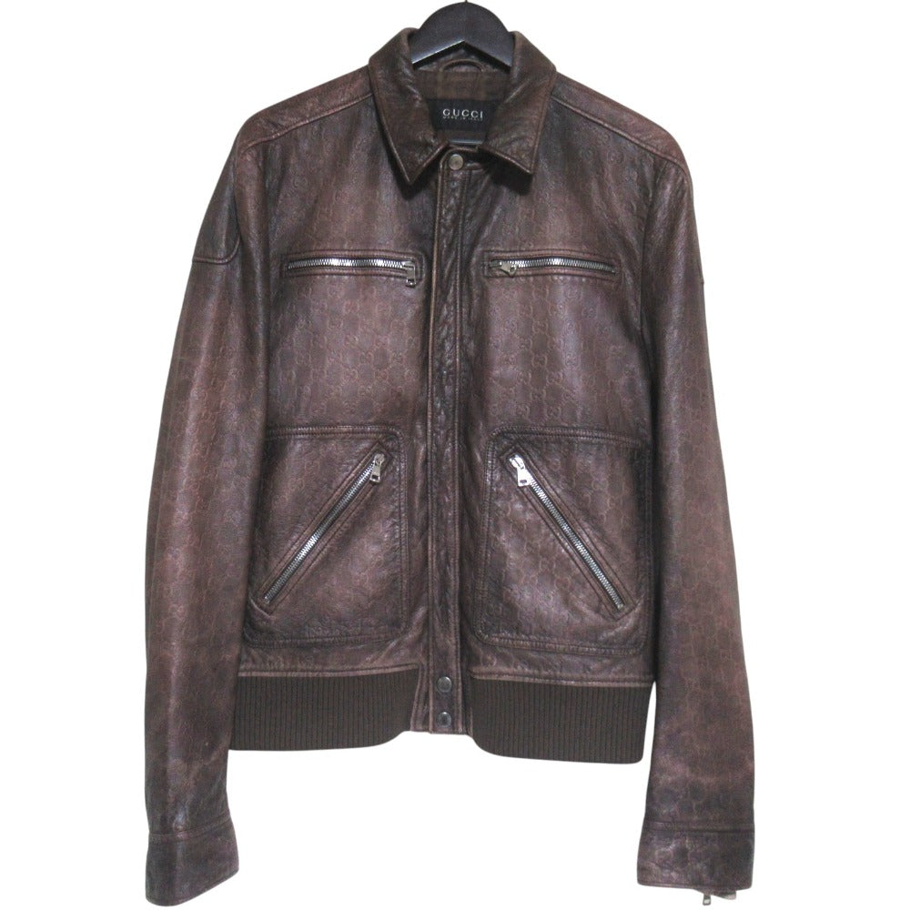 Gucci GG Marmont Leather Jacket
