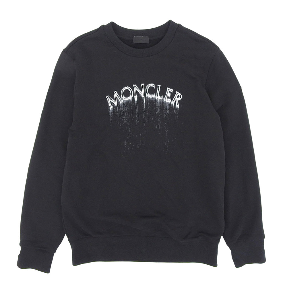 Moncler Logo Print Cotton Sweatshirt