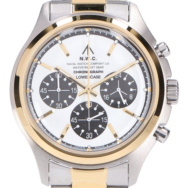 Naval Watch Stainless Steel Chronograph Quartz