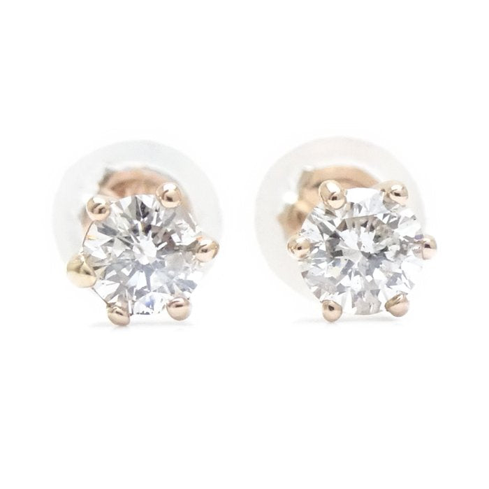 Diamond Earrings 0.15ct x2 K18PG Pink Gold