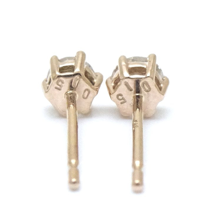 Diamond Earrings 0.15ct x2 K18PG Pink Gold