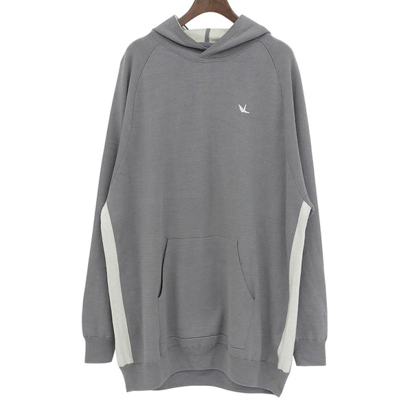 1piu1uguale3 Silk Cashmere Knit Hoodie