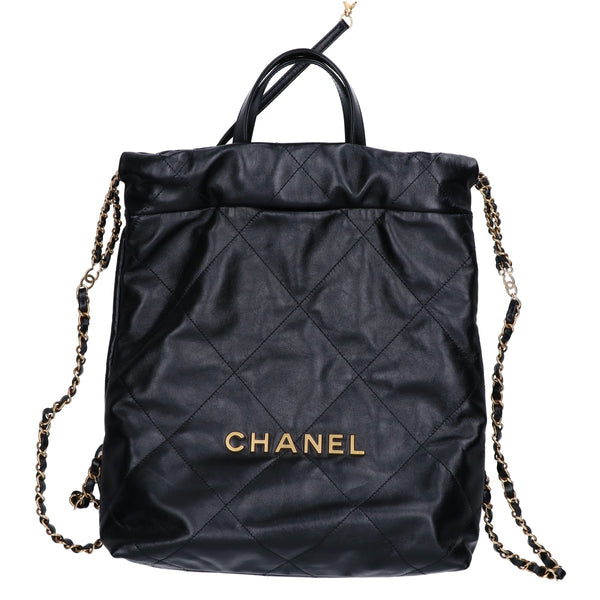 Chanel Chanel22 Shiny Calfskin Backpack