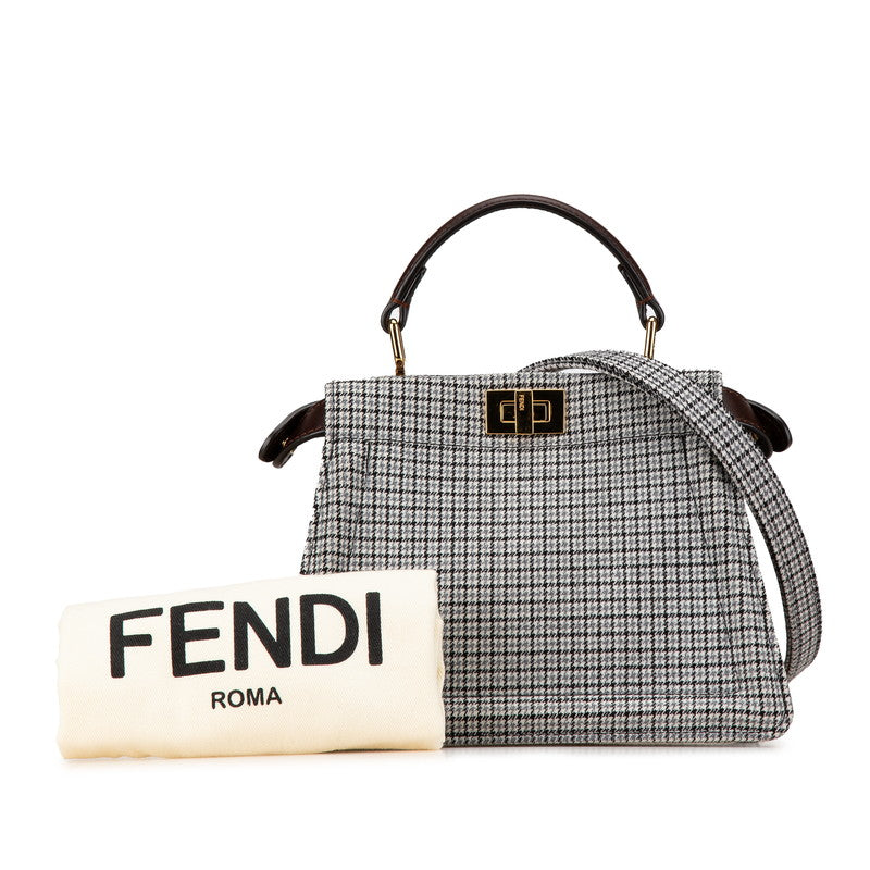 Fendi Peekaboo ISeeU Mini Handbag 2WAY