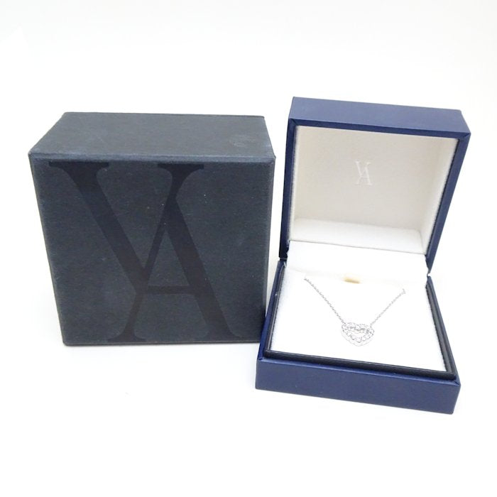 VENDOME Aoyama Diamond Heart Necklace Pt950/Pt850