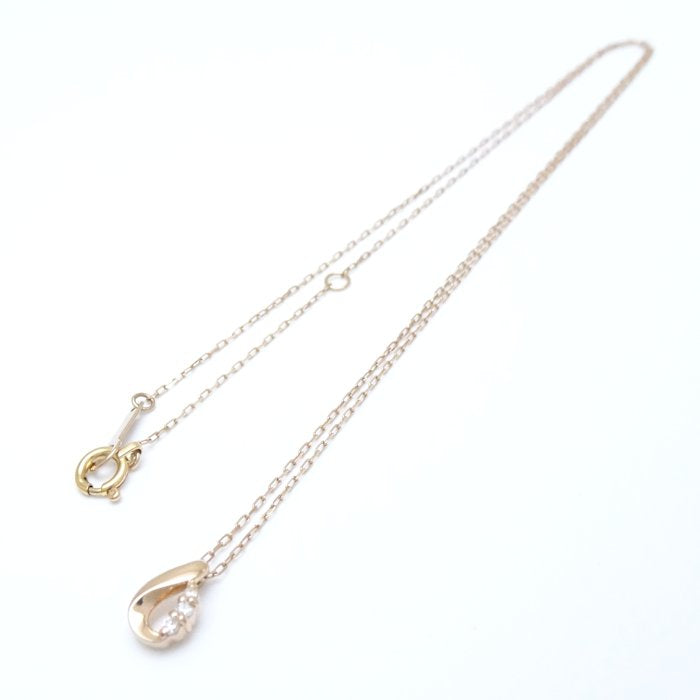 4℃ Diamond Necklace K18PG Pink Gold