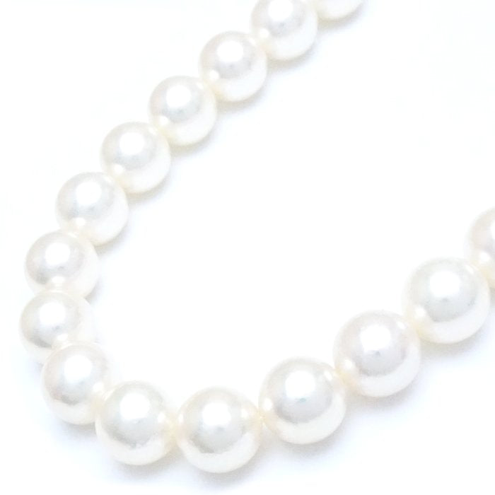 Tasaki Silver Pearl Necklace 8.5mm