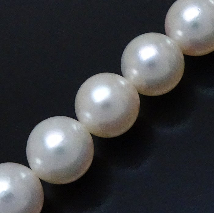 Tasaki Silver Pearl Necklace 8.5mm