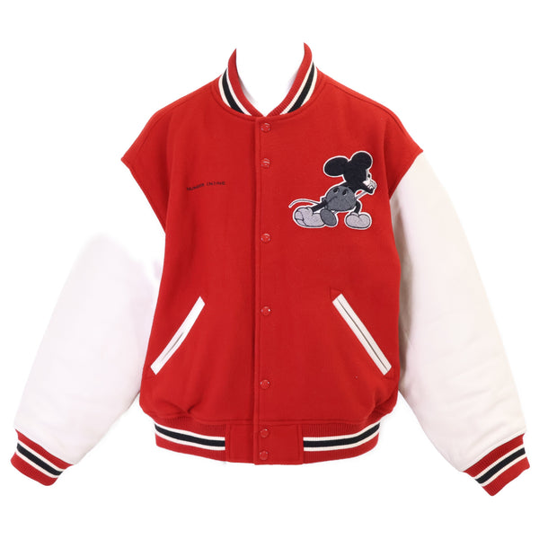 Supreme Mickey Mouse Varsity Jacket Wool Jacket