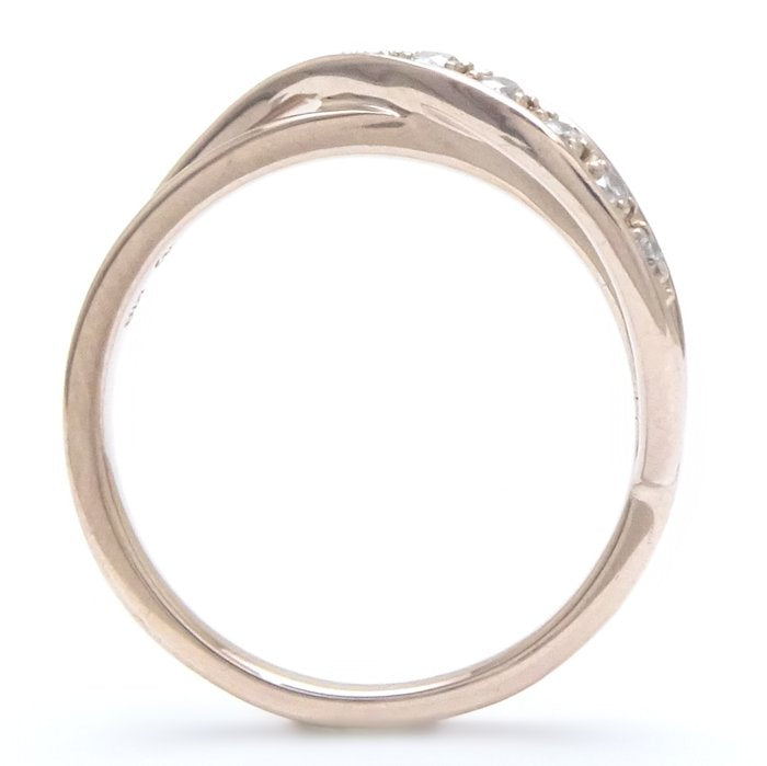 4℃ Diamond Ring K18PG Pink Gold