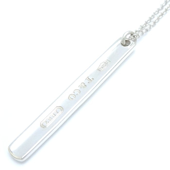 Tiffany & Co 1837 Bar Necklace Silver 925