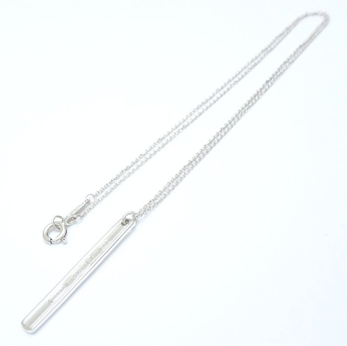 Tiffany & Co 1837 Bar Necklace Silver 925