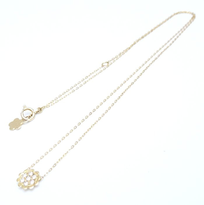 TOCCA Diamond Necklace K18YG Yellow Gold