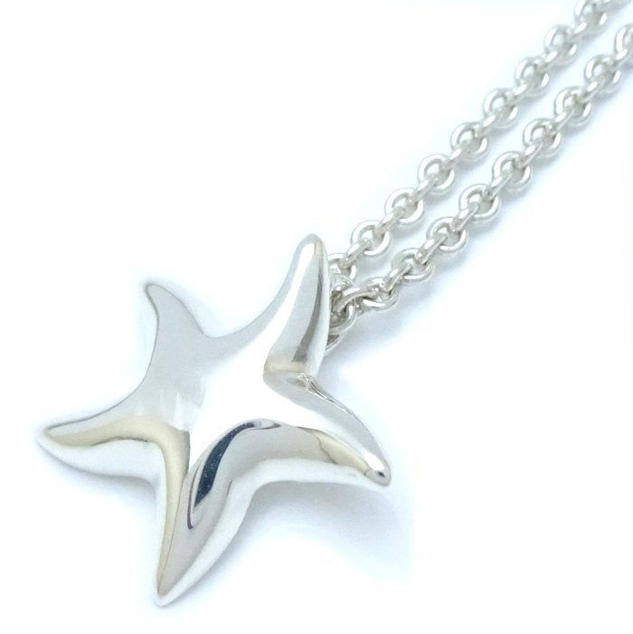 Starfish Necklace Silver 925