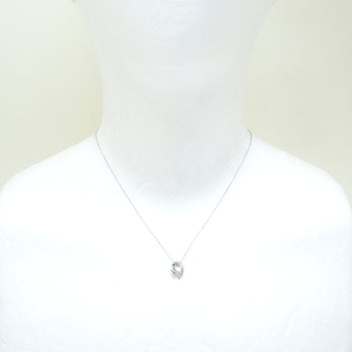 4℃ K18WG White Gold Necklace