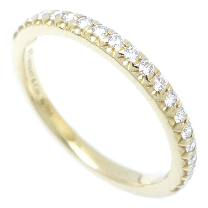 Tiffany & Co Diamond Half Eternity Ring 8.5 K18YG