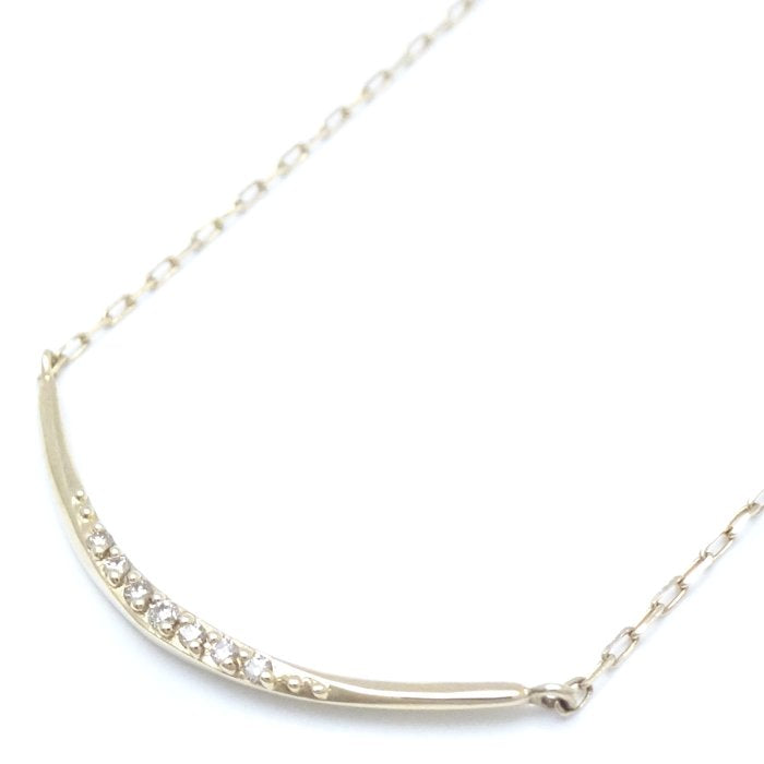 4℃ Diamond Necklace K10YG Yellow Gold