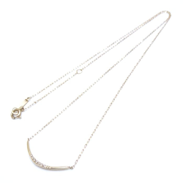 4℃ Diamond Necklace K10YG Yellow Gold