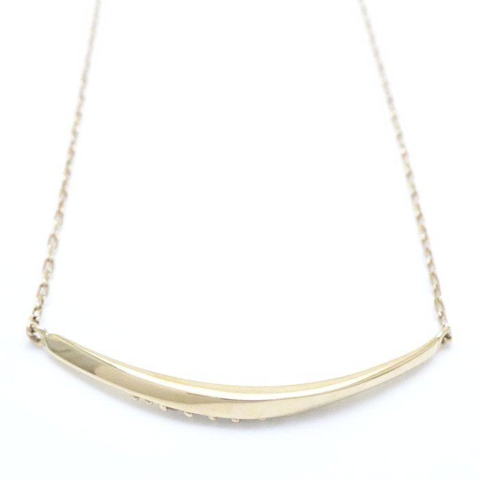 4℃ Diamond Necklace K10YG Yellow Gold