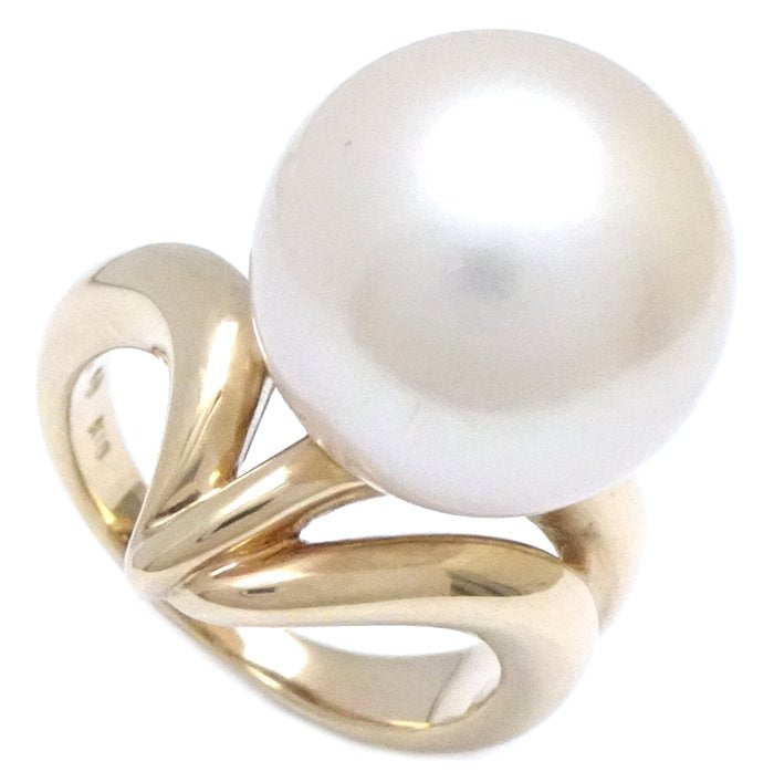 TASAKI Pearl Ring K18YG Yellow Gold