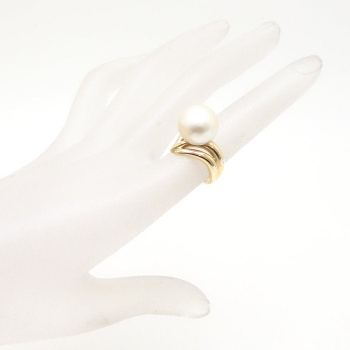 TASAKI Pearl Ring K18YG Yellow Gold