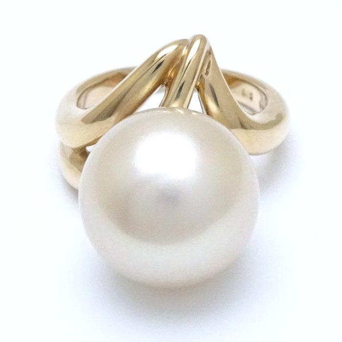 TASAKI Pearl Ring K18YG Yellow Gold