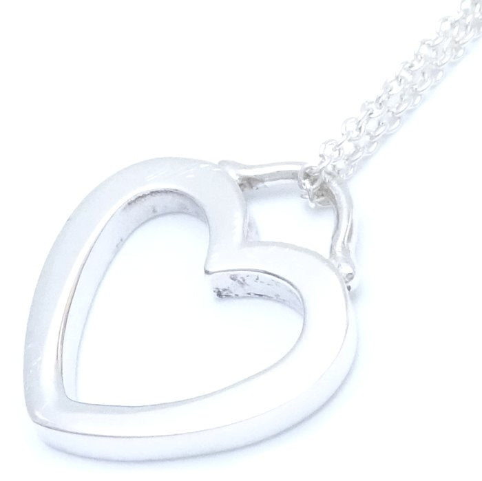 Tiffany & Co Open Heart Necklace Silver 925