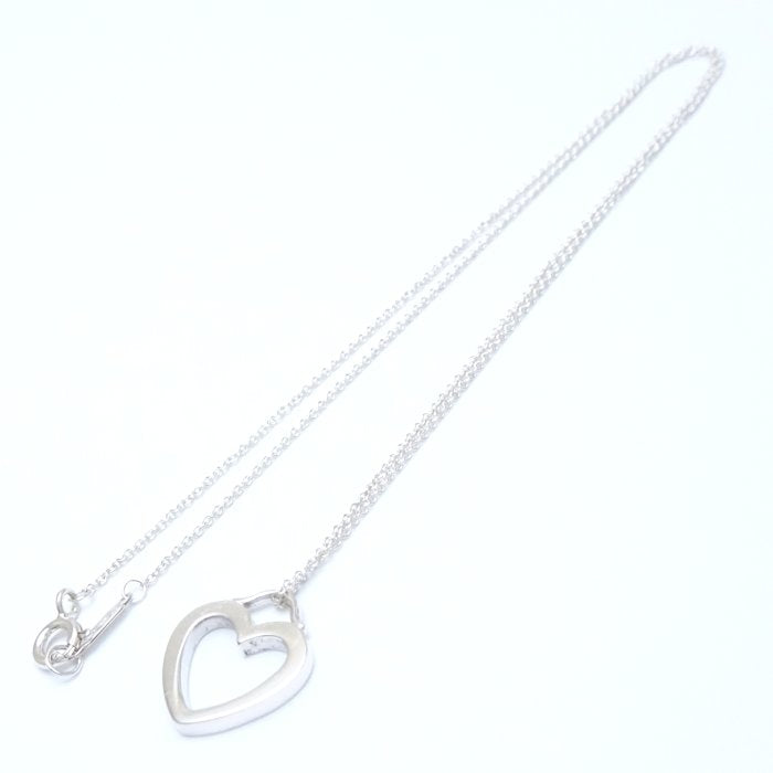 Tiffany & Co Open Heart Necklace Silver 925