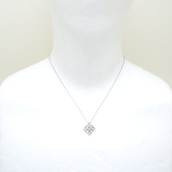 TASAKI Diamond Necklace K18WG White Gold