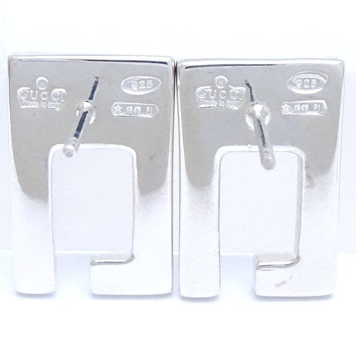 Gucci G Logo Silver 925 Earrings