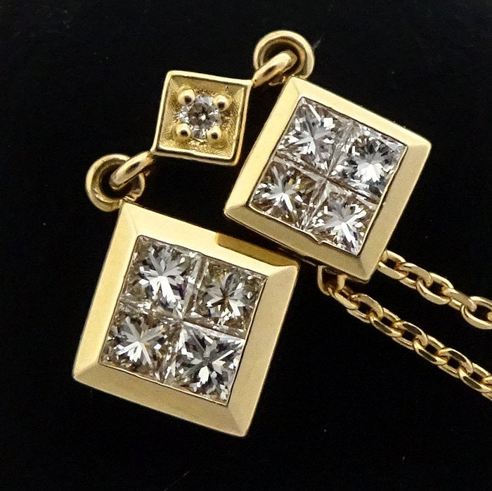 VENDOME Aoyama Diamond Necklace K18YG