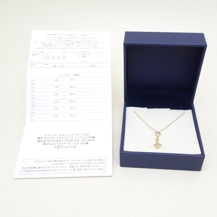 VENDOME Aoyama Diamond Necklace K18YG