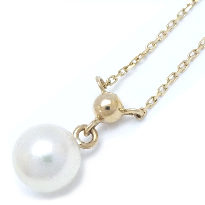 4℃ Pearl Necklace K18YG Yellow Gold