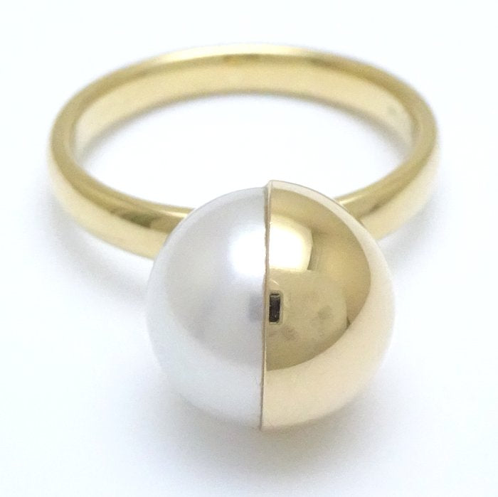 Tasaki Arlequin Pearl Ring K18YG