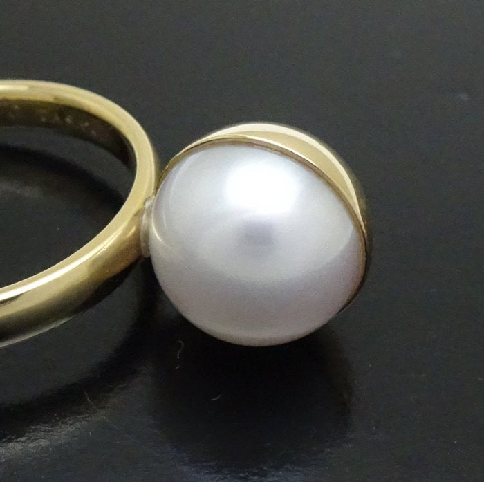 Tasaki Arlequin Pearl Ring K18YG